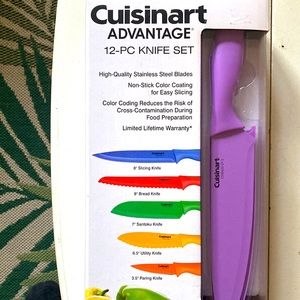 NWBOX — Cuisinart Advantage 12-PC Knife Set with Matching Blade Guard Set